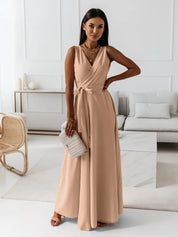 Jessica | Damen Wickel Maxi Kleid für Hochzeitsgäste 4