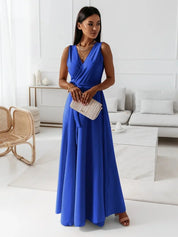 Jessica | Damen Wickel Maxi Kleid für Hochzeitsgäste 6