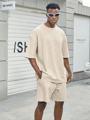 Lachlan Murray | Oversized Cotton Two-Piece Set For Men 2