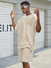 Lachlan Murray | Oversized Cotton Two-Piece Set For Men 3