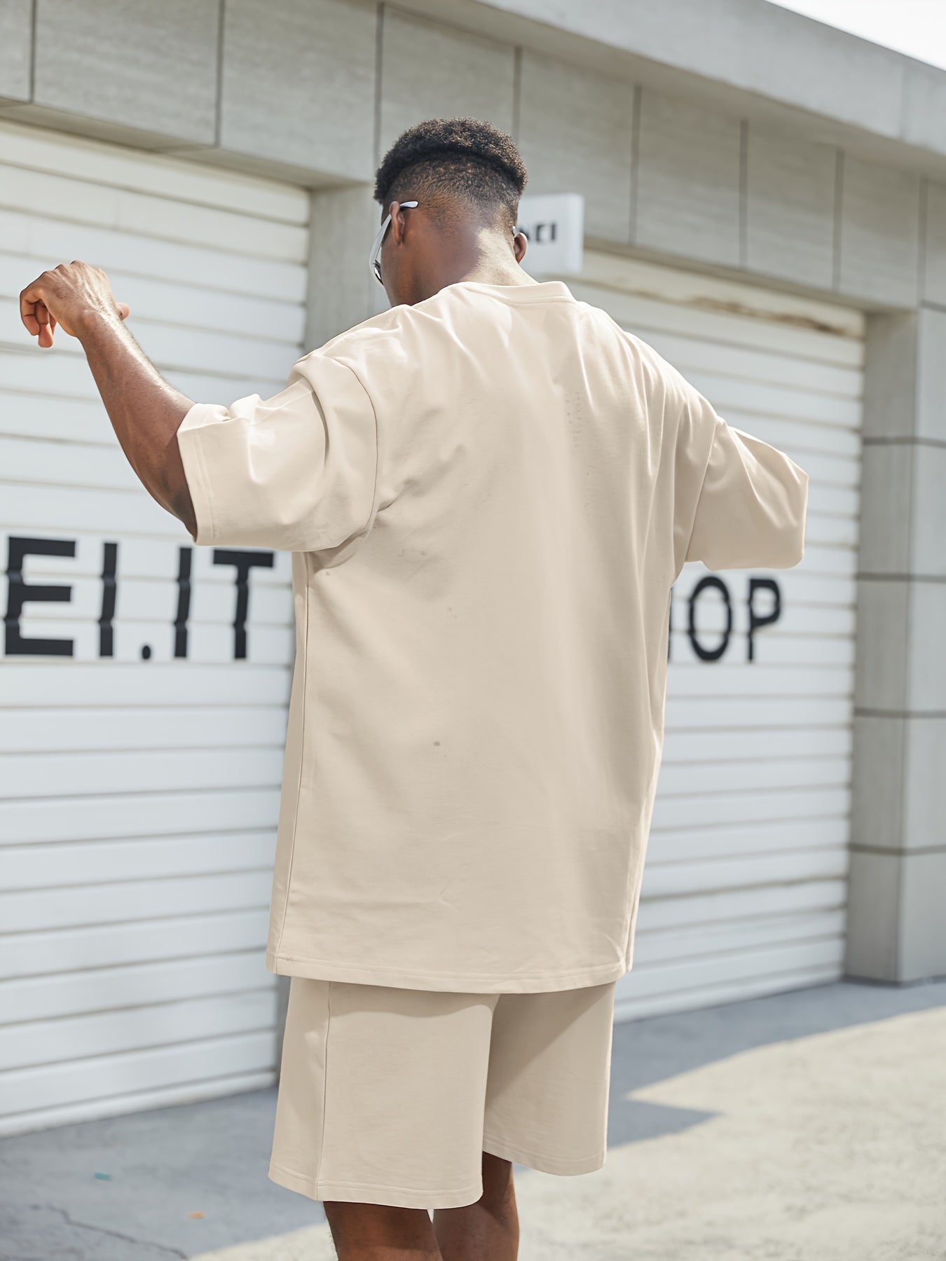 Lachlan Murray | Oversized Cotton Two-Piece Set For Men 4