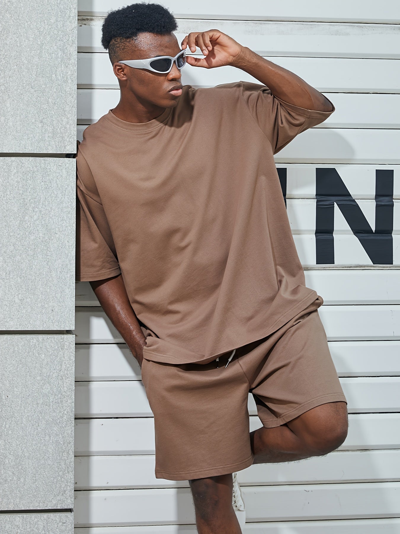 Lachlan Murray | Oversized Cotton Two-Piece Set For Men 8