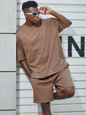 Lachlan Murray | Oversized Cotton Two-Piece Set For Men 8