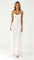 Luna | Women's Floral Lace Bustier Wedding Guest Dress Maxi Gown 3