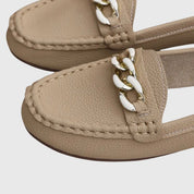 Luna | Women's Orthopedic Chain-Detail Slip-On Loafers 3