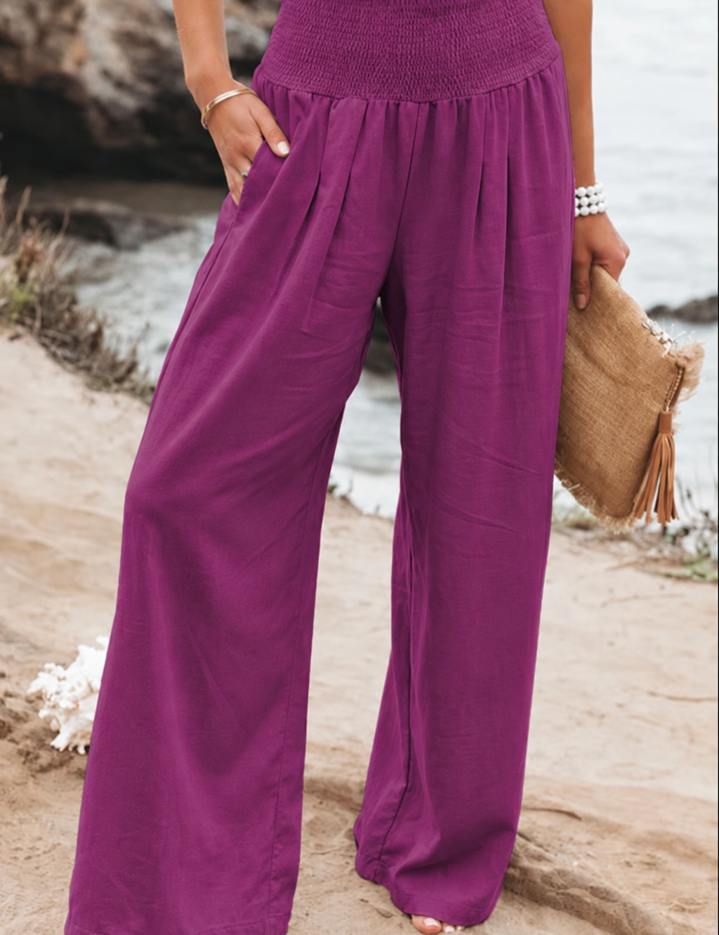 MAYA | Loose fit High Waist Trousers