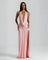 Mia | Women's Backless Halter Maxi Summer Dress Jumpsuit Deep-Plunge Draped Gown 7