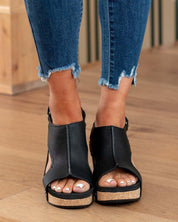 Olivia | Women's Cork Wedge Cut-Out Comfort Sandals Open Toe Platform 2