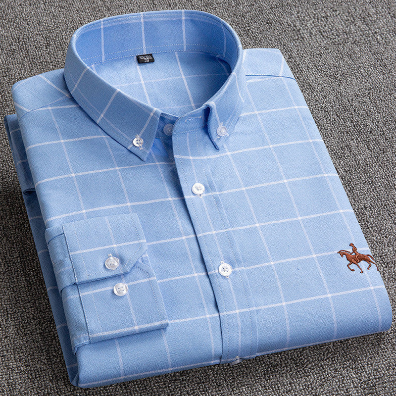Light Blue Checkered