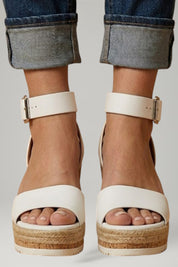 Orthopedic Wedge Heel Sandals for Women with Adjustable Strap and Arch Support 4