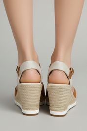 Orthopedic Women’s Closed-Toe Espadrille Sandals with Arch Support and Slingback Strap 3