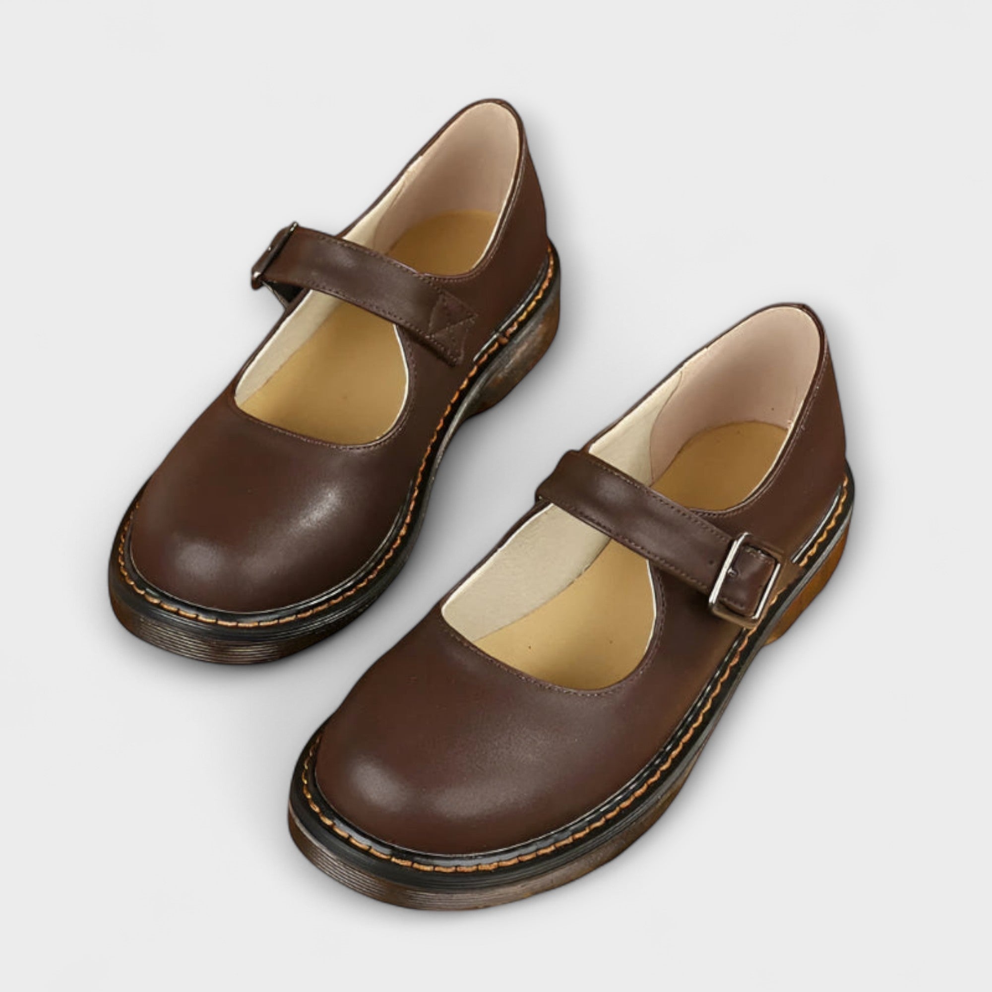 Orthopedic Women's Mary Jane Platform Shoes with Arch Support for Comfort 0