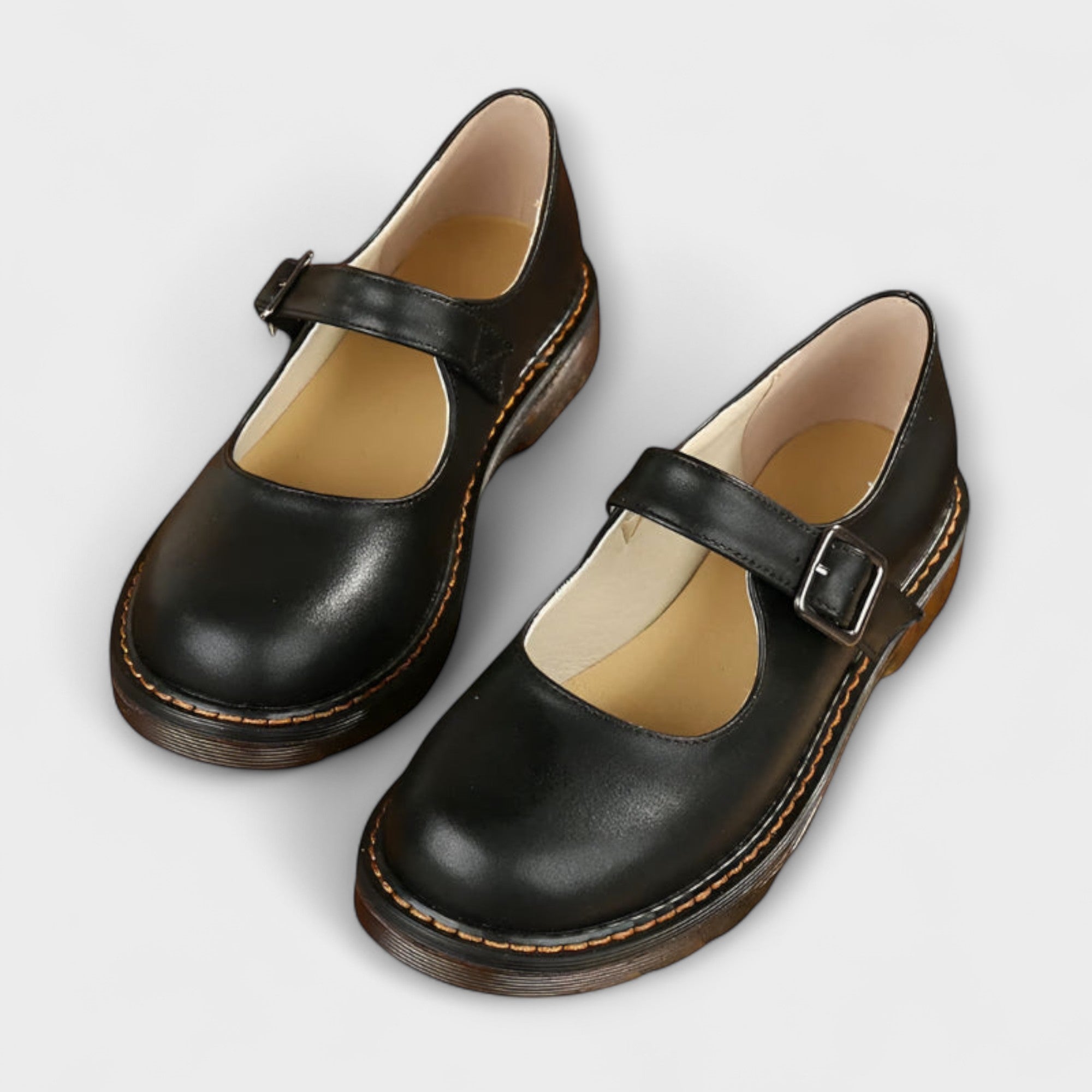 Orthopedic Women's Mary Jane Platform Shoes with Arch Support for Comfort 2