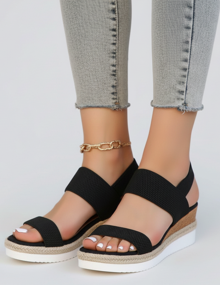 Orthopedic Women's Platform Sandals with Arch Support - Stylish Comfort for Summer Wear 6