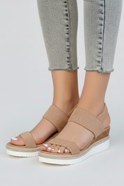 Orthopedic Women's Platform Sandals with Arch Support - Stylish Comfort for Summer Wear 7