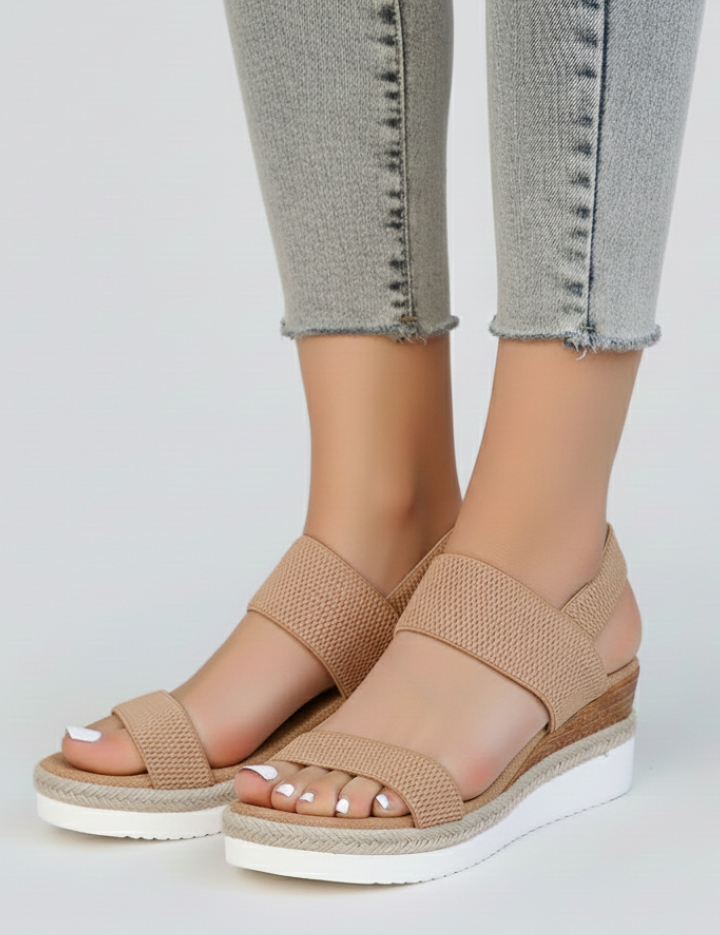 Orthopedic Women's Platform Sandals with Arch Support - Stylish Comfort for Summer Wear 7