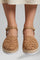 Orthopedic Women's Platform Sandals with Arch Support and Adjustable Woven Upper 2
