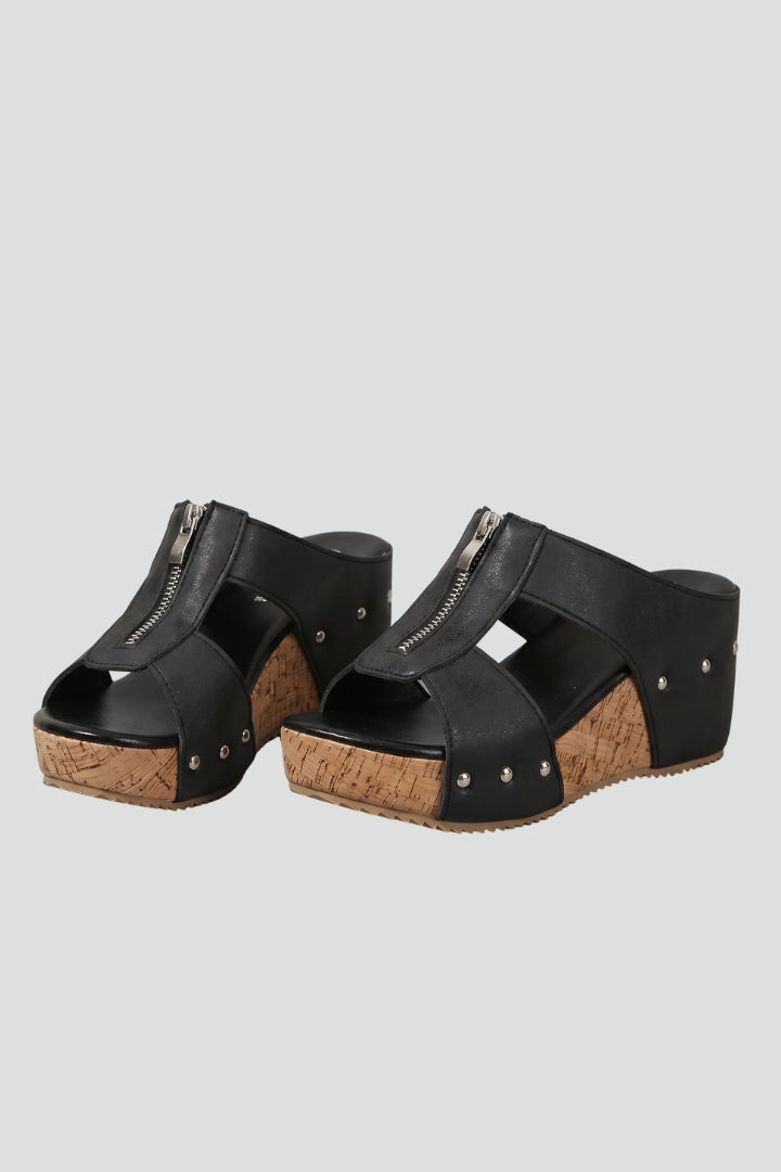 Orthopedic Women's Wedge Sandals with Arch Support and Cushioned Insole for Comfortable Summer Wear 1