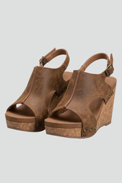 Orthopedic Women's Wedge Sandals with Arch Support and Elastic Strap for Comfortable Summer Wear 1