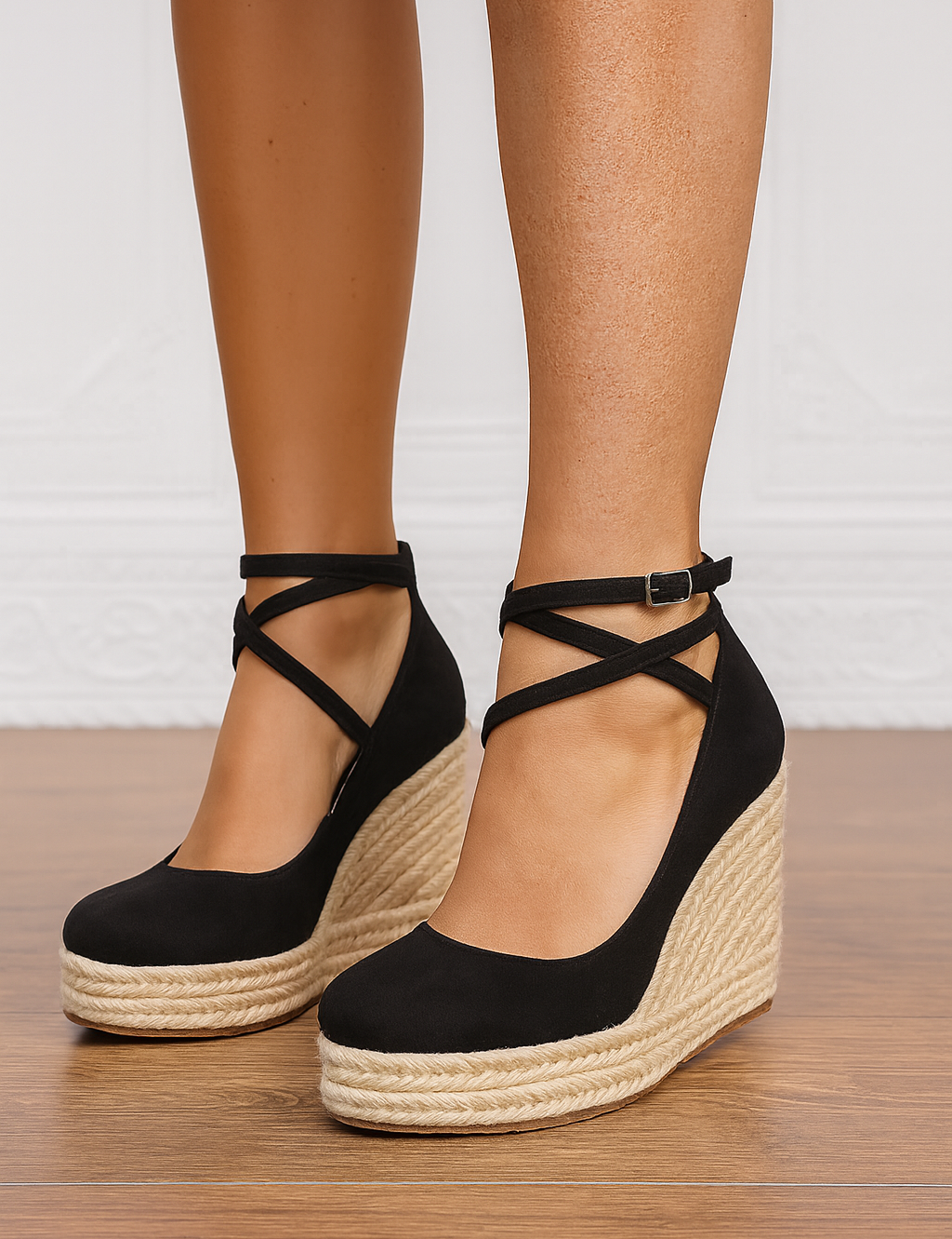 Romilly Blake | Wedge Espadrille Heels For Women 0