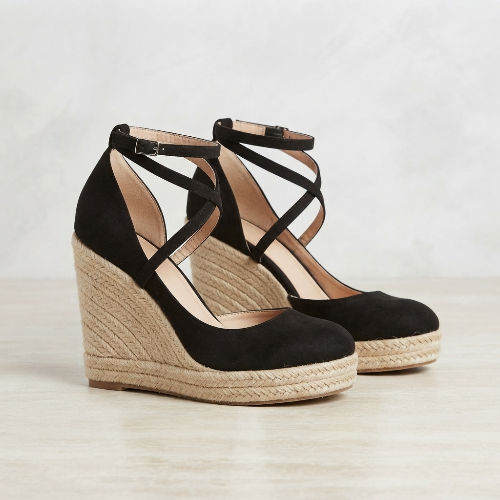 Romilly Blake | Wedge Espadrille Heels For Women 1