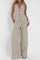 Scarlett | Women's Sleeveless Wide-Leg Two-Piece Set 0