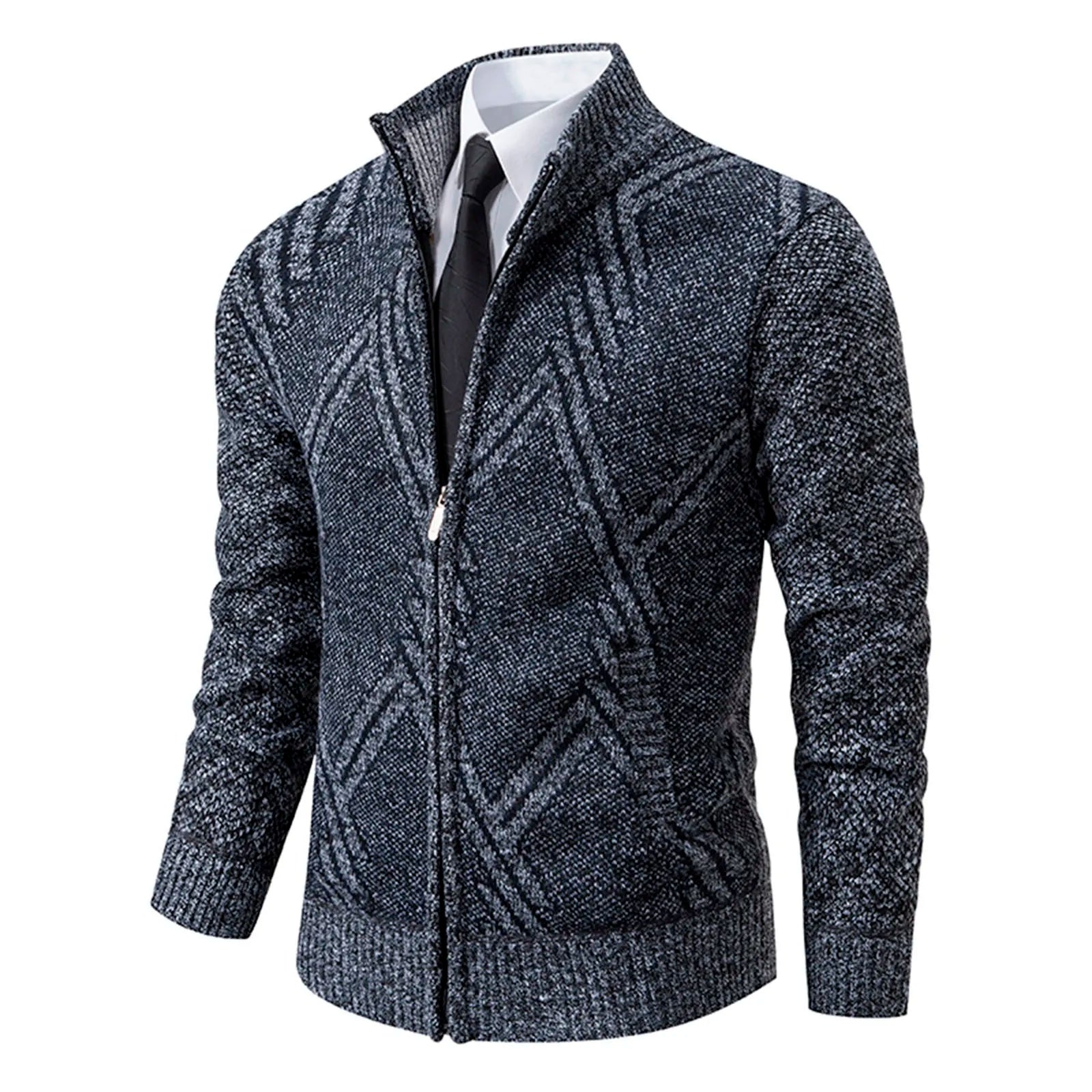 Dark gray with pattern