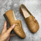 Sophia | Women's Comfort Leather Slip-On Arch Support Wedge Flats 6