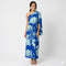 Sophia | Women's One-Shoulder Floral Maxi Summer Dress Jumpsuit 0