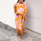 Sophia | Women's One-Shoulder Floral Maxi Summer Dress Jumpsuit 7