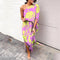 Sophia | Women's One-Shoulder Floral Maxi Summer Dress Jumpsuit 8