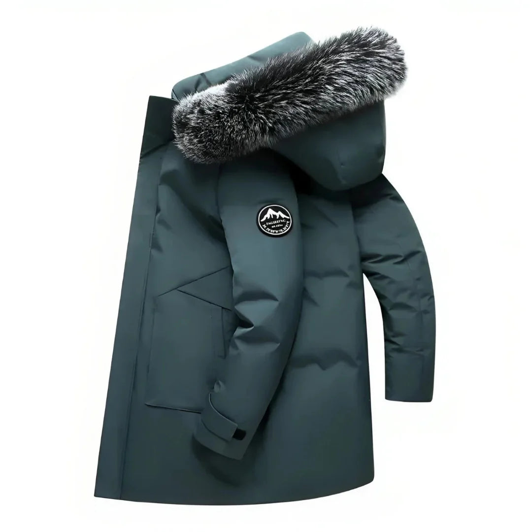 Men Winter hood parka jacket | Warmth-4
