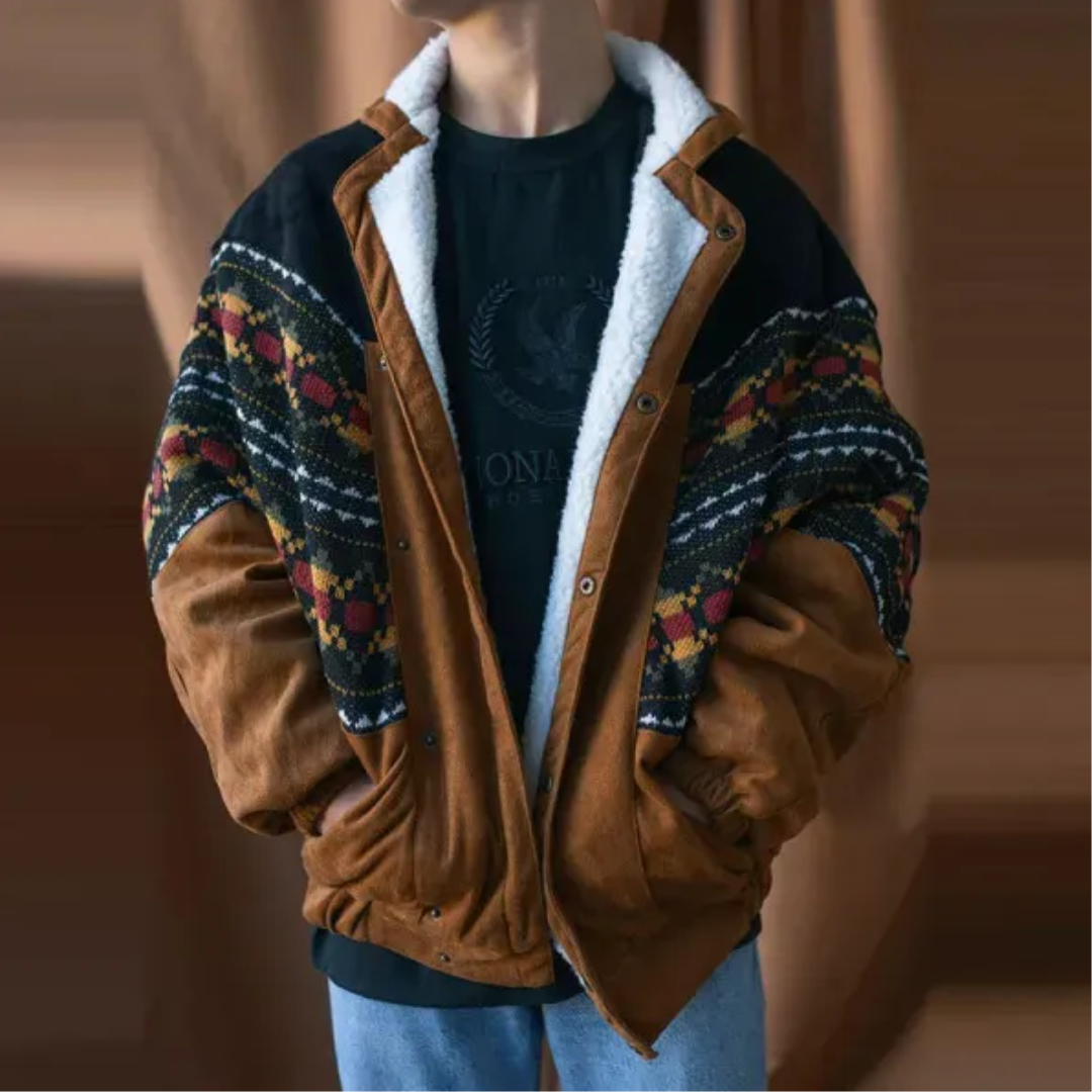 Lovy | Men's stylish winter jacket | Warmth-2