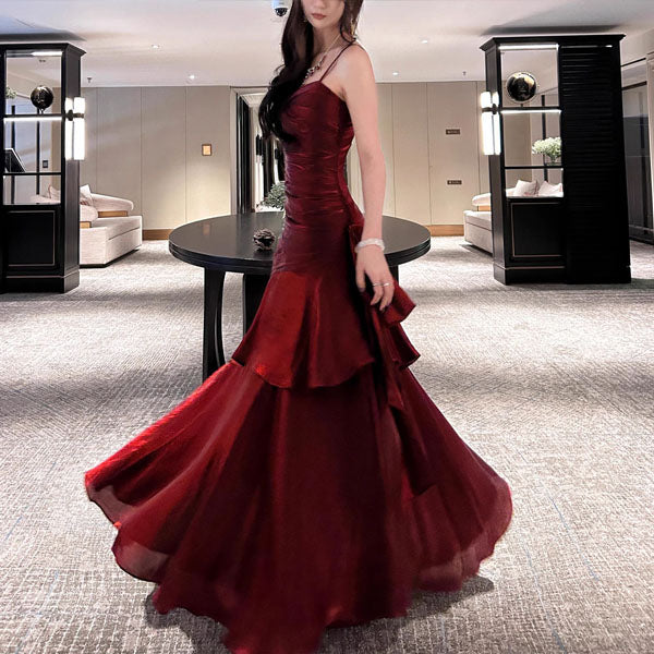 VIANNE™ - Glamorous Ruffled Maxi Dress 6