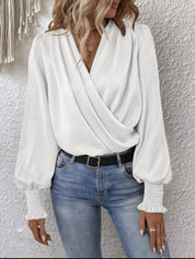 Adrianna | Sophisticated Long-Sleeve Blouse
