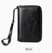 Samira | RFID-blocking Passport Holder Travel Wallet with Wrist Strap