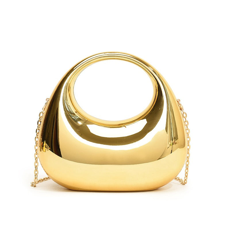 FIONA | Elegant Round Clutch Bag