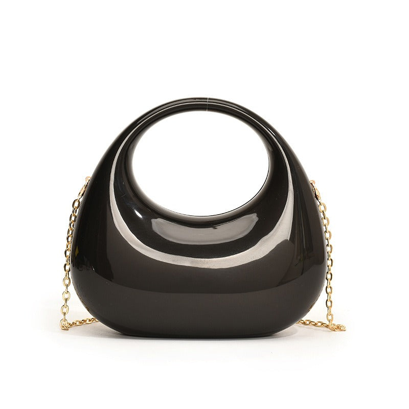 FIONA | Elegant Round Clutch Bag