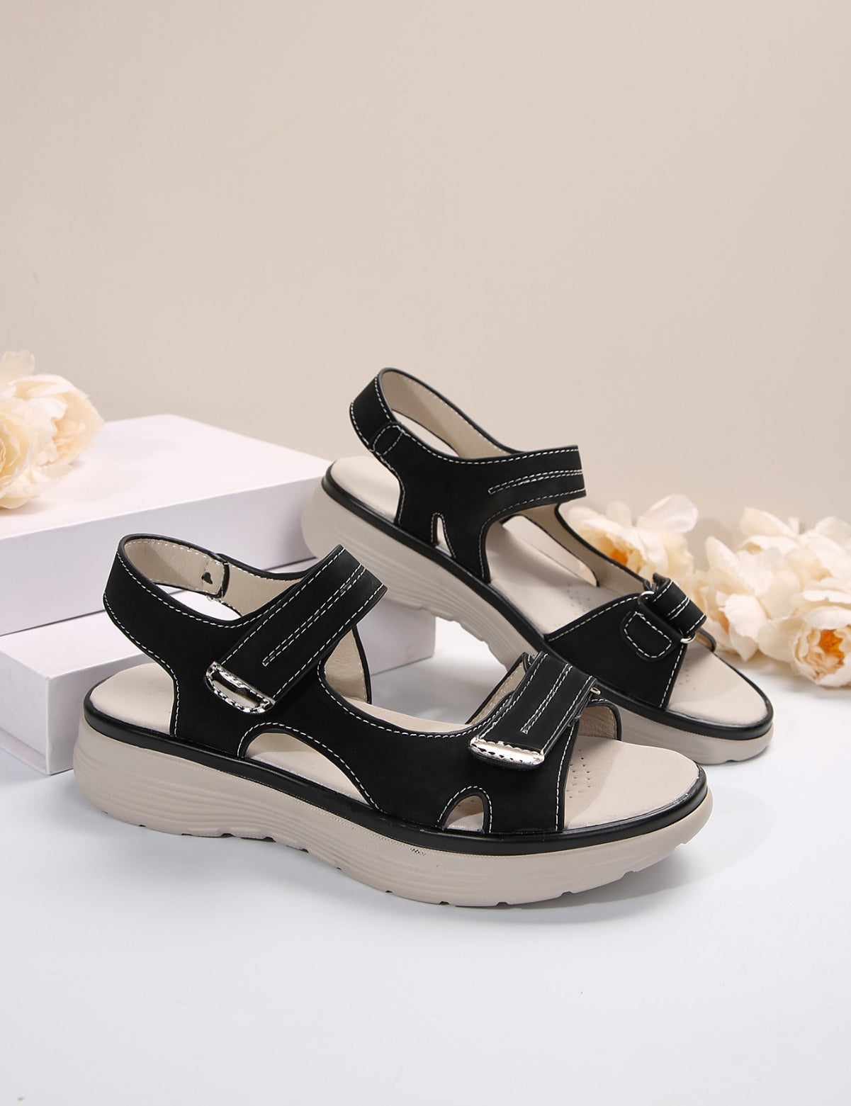 AMELIA | Comfortable Sandals Wide Toe Feet