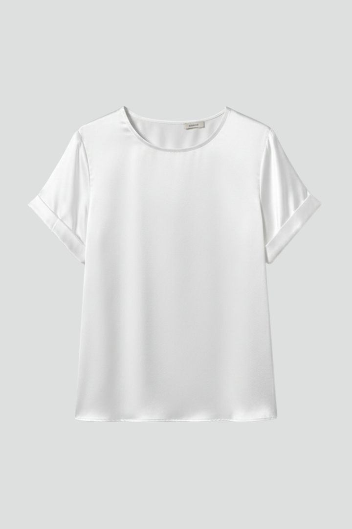 Women’s Casual Round Neck Short Sleeve T-Shirt for Everyday Wear 1