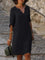 Women's Formal Dress - Elegant V-Neck Summer Dress for Special Events and Everyday Wear 0