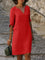 Women's Formal Dress - Elegant V-Neck Summer Dress for Special Events and Everyday Wear 5