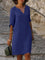 Women's Formal Dress - Elegant V-Neck Summer Dress for Special Events and Everyday Wear 8