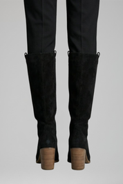 Women's Knee-High Boots with Block Heel for Fall Fashion 5