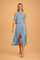 Women's Off-the-Shoulder Midi Dress - Elegant Casual Summer Dresses for Warm Weather Events 0
