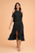 Women's Off-the-Shoulder Midi Dress - Elegant Casual Summer Dresses for Warm Weather Events 1