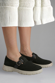 Women's Orthopedic Loafers with Arch Support and Adjustable Buckle Strap for Everyday Comfort 4