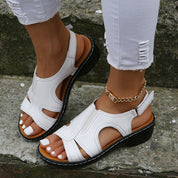 Women's Orthopedic Low Heel Walking Sandals with Arch Support for Comfortable Everyday Wear 3