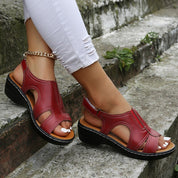 Women's Orthopedic Low Heel Walking Sandals with Arch Support for Comfortable Everyday Wear 7