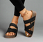 Women's Orthopedic Platform Sandals with Arch Support and Cross Straps 2